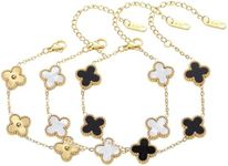 GEWK Cat 18K Gold Plated Clover Luc