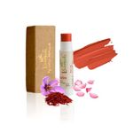 Kaumudi Handmade & 100% Natural 3in1 Lip Balm (Lip Tint | Cheek Tint | Eye Shadow) made with Rose & Saffron Essential oil | Best for Dry, Damaged & Chapped Lips | Hydrates & Moisturizes (Kiss Lip)