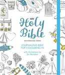 NIV Journalling Bible for Colouring In: With unlined margins and illustrations to colour in (New International Version)