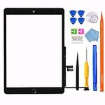 for iPad 9 (9th Generation) Screen Replacement Digitizer Glass Kit, for iPad 9th Gen 10.2" A2602 A2603 A2604 A2605 Touchscreen (2021 Released), Full Repair Sets +Home Button