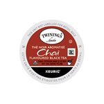 Twinings of London Chai Tea K-Cups for Keurig, Sweet & Savoury Cinnamon, Cardamom, Cloves & Ginger, 24 Count (Pack of 4)