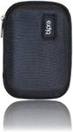 Bipra EVA Hard Case Bag for Western Digital WD My Passport, Essential, Maxtor, Bipra, Samsung Portable External USB Hard Drive - Black