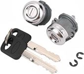 Door Lock Cylinder with Key Set Compatible with Ford F150 1997-2011 F250 1997-99 F350 Super Duty 1998-2016 - Replaces 7C3Z1521990A 7C3Z-1521990-A