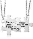 MJartoria Best Friend Necklaces, Fr