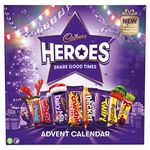 Cadbury Chocolate Heroes Advent Calendar Christmas Countdown