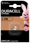 Duracell Specialty 1/3N High Power Lithium Battery 3V, pack of 1 (2L76 / CR1/3N / CR11108) suitable for use in optic devices, medical devices and electronic dog collars