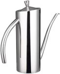 IMEEA Olive Oil Dispenser with Drip-Free Spout SUS304 Stainless Steel Oil Can Pot Drizzler, 24oz/700ml