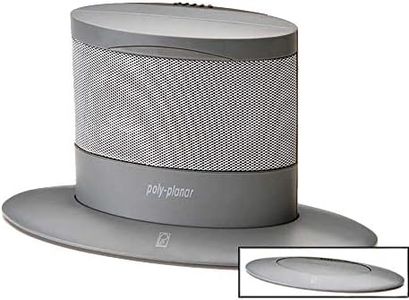 Poly-Planar Audio Systems Speaker System: Oval Pop-Up Gray