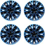 Hubcap Wheel Cover Replacement R16 Hub Caps Universal Wheel Rim Cover ABS Material Exterior Accessories for Car Truck SUV -Set of 4