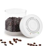 Minidiva Smart Vacuum Storage Container, Auto Detect & Pump, Date Display, Airtight Food Containers Coffee Storage Jars Glass, Innovative Vacuum Sealed Canister for Coffee Bean & Sugar, Tea, 600ml