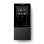 TimeMoto TM–818 MC Employee Time Clock, Pairs with HID/Contactless Smart Access Cards, RFID Badge/Keyfob, PIN, 2000 Users, Clocking, Timesheets, Reports, Wi-Fi, App for iOS/Android, 3-Year Warranty