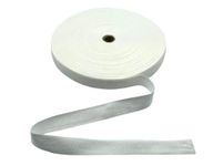 Cotton Blend Binding Apron Herringbone Twill Webbing Tape Sew Strap All Widths (White, 3 meter)