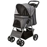Trixie Dog Buggy Gray 47X80X100 cm UP to 15 kg Four Wheels