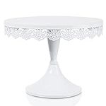 TRSPCWR White Cake Stand 10in , Met