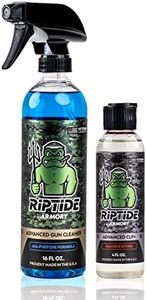 Riptide Armory Advanced Gun Cleaner & CLP+ Graphene 2 Step Kit - Clean, Lube, Protect Long-Lasting Formula - Nano Coat Technology - Veteran Founded & Formulated by Former US Navy Seal (16/4oz)