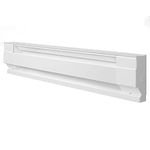 Cadet F Series 36" Electric Baseboard Heater (Model: 3F750W, Part: 09952), 2560/1925 BTU, 240/208 Volt, 750/563 Watt, White