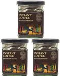 Fabar Coffee Brazilian Blend Arabica Instant Coffee Powder | Rich, Strong & Smooth | Espresso, Latte, Cappucino & Dalgona | Coffee Gift Combo | 50g Glass Jar | Buy 2 Get 1 Free