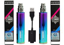 FOXFIVES GS Ego II 2200mah Huge Battery Edition 510 Nicotine Free(2PCS Rainbow)