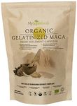 Maca Root Capsules | for Women and Men | Organic | Gelatinized | 180 Capsules | 2400mg Per Serving | Hormone Balance & Energy | MySuperfoods