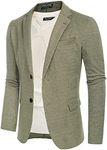Mens Formal Regular Fit Suit Blazers Sports Coat Jackets for Job Interview XX-Large