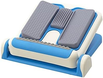 PHYSIOWORX Adjustable Slant Board - Multi-Use Calf Stretcher Board and Plantar Fasciitis Treatment - Use at home for Foot & Achilles Stretching and loosening Tight Hamstrings