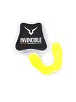 Invincible Combat Mouth Guards White Neon Yellow 4091