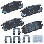 Bendix Priority1 CFC1275 Ceramic Rear Brake Pads for Chevrolet Captiva Sport 2015-2008, Equinox 2017-2007, GMC Terrain 2017-2010, Pontiac Torrent 2009-2007, Saturn Vue 2010-2008, Suzuki XL-7 2009-2007