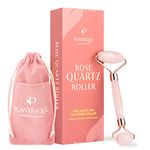 Plantifique Original Rose Quartz Face Roller - Skincare Face Massager - Anti Aging Face Care Tools - Facial Roller for Wrinkles Like a Jade Roller for Face (Only Roller)