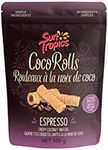 SUN TROPICS INC. Coco Rolls Espresso, 100 Grams