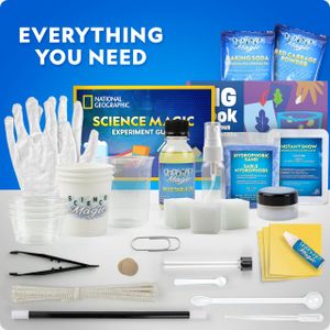 National Geographic Science Magic Kit – 20 Experiments for Kids