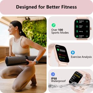 Women’s Smart Watch with Alexa, 1.8" HD Display