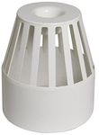 FLOPLAST 110mm Ring Seal Vent Terminal - White by FloPlast