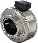 Fantech FG 8 Inline Centrifugal Duct Fan, Metal Housing, 8-Inch, 461 CFM, 120V
