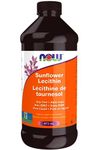 NOW Supplements Sunflower Liquid Lecithin, 473mL