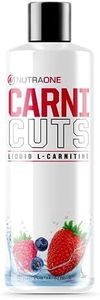 Carnicuts L-Carnitine Liquid Supplement by NutraOne Weight Management, Stimulant Free Metabolic Aid (Berry Blast - 32 Servings)