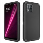 Asuwish Phone Case for T-Mobile Revvl 6 Pro/6X Pro 5G Cell Cover Hybrid Shockproof Protective Drop Proof Full Body Heavy Duty Mobile Accessories Tmobile Revel X Tmo Revell T Mobile Rebel TCL Black