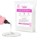 Thinklearn Hot Glue Sticks Full Size for Hot Glue Gun, 0.43" Dia X 8" Long, 90-COUNT, All-Temperature, Large Glue Sticks for Glue Gun, for Home & School Crafting, Repairs and DIY Projects