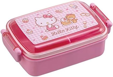 Skater RBF3ANAG-A Hello Kitty Lunch Box, Sanrio, 15.2 fl oz (450 ml), Antibacterial, for Kids, Made in Japan