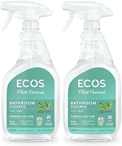 Earth Friendly Products ECOS Shower Cleaner with Tea Tree Oil, 22-Ounce (Pack of 2)