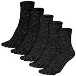 Bencailor 5 Pairs Women's Toe Socks