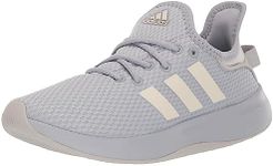 adidas Womens CLOUDFOAM PURE SPW Sneaker, Halo Silver/Orbit Grey/Grey, 5 US