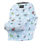 Milk Snob Original Disney 5-in-1 Cover - Nursing Cover for Breastfeeding - Baby Car Seat Cover, Carseat Canopy & Stroller - Essential All-in-One Cover - Gift for Mom, Baby (Toy Story)