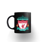 Gen7 "Liverpool, Gift for Friends l Boys l Girls l Brother l Father, Printed Full Black Ceramic Coffee Mug. 11 oz (350 ml Pack of 1)