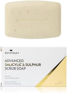 Revitale Advanced BHA Salicylic Acid & Sulphur Scrub Soap – Clarifying Exfoliating Bar