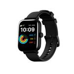 Cultsport Beats 1.85 Inches HD Screen, 320 * 386, 600 Nits, BT Calling, Crown Control, TWS Pairing Smartwatch (Black Strap, Free Size)