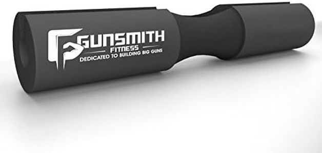 Next Gen Barbell Squat Pad - Support Sponge for Squats, Lunges an Hip Thrusts. Comfortable Neck & Shoulder Protection (Black)