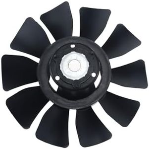KUROKU Mower transaxles Transmission Engine Cooler Fan 53821 Twin-axle transaxles Fan Blade 10 7" Compatible with Hydro Gear,Gravely,Ariens,Scag Liberty Z,Bad Boy MZ,Hustler Raptor XDX Zero-Turn etc