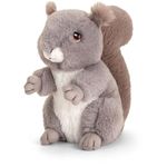 Deluxe Paws Plush Cuddly Soft Eco Toys 100% Recycled (Squirrel)