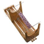 Ricks Beading Loom Kit - The Only Loom with Two Warp Threads to Deal with When Your Project Is Complete