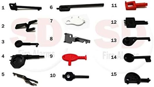 Fire Alarm Engineers Pack - 15 Call Point Test Keys